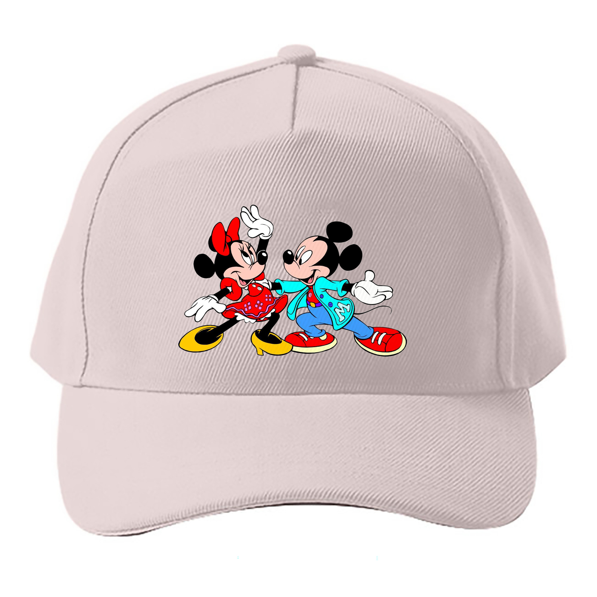 （画像用） ミッキーマウス Mickey Mouse ベースボールキャップ 綿100％ 男女兼用 帽子 スポーツ